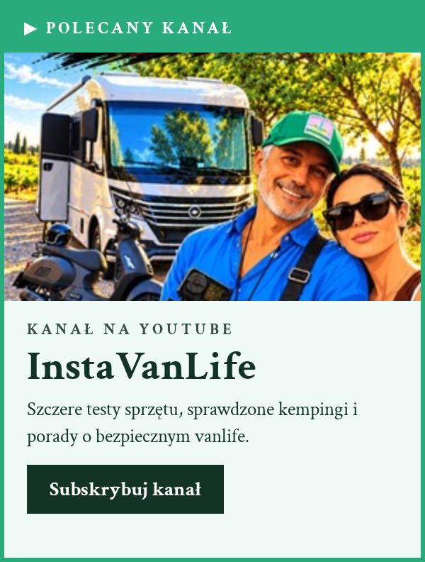 InstaVanLife – kanał o podróżach kamperem na YouTube
